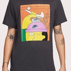 Nike Sportswear Animation Black T-shirt -  FJ1099-060 - XS - NWT